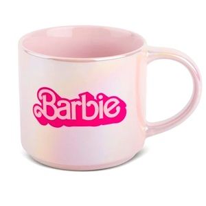 Barbie Pink Pearl Glamour Coffee Mug 15 oz NEW